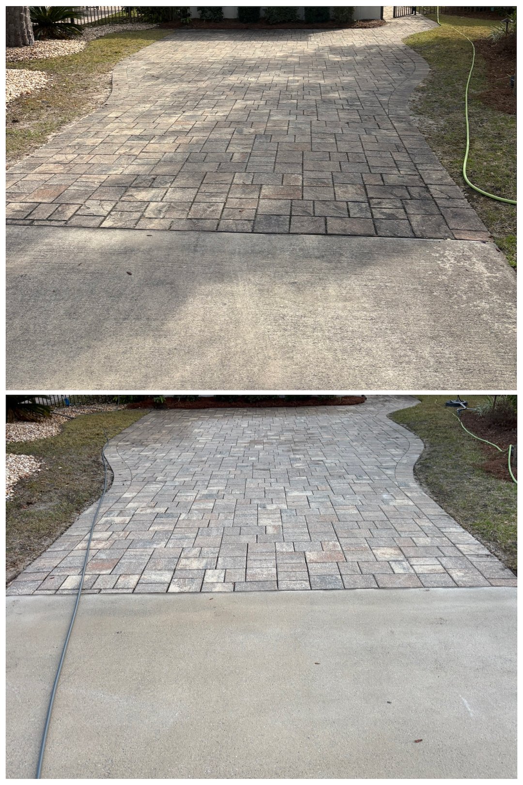Driveway cleaning in Destin, Florida (1)