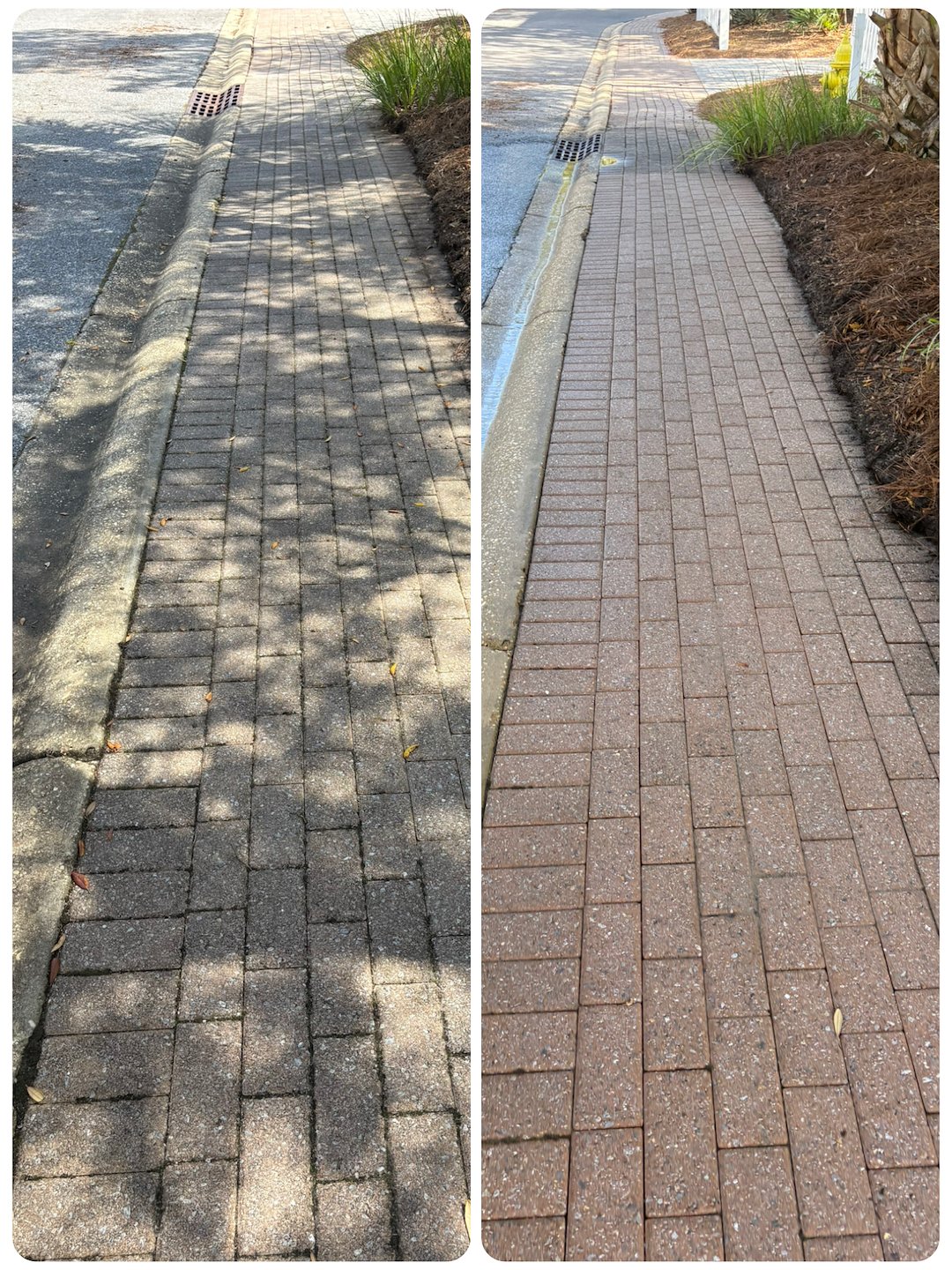 Paver Sidewalk Cleaning in Santa Rosa Beach Fl (1)