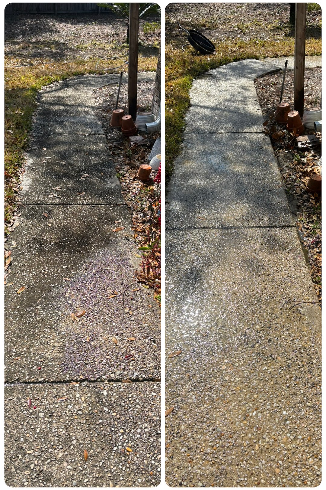 sidewalk cleaning in Destin, Florida
