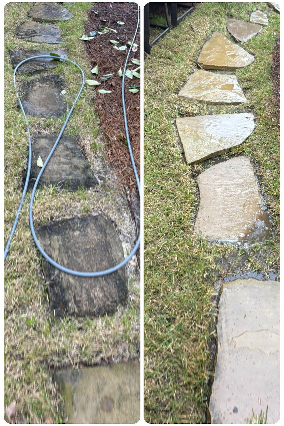 Stone Walkway Cleaning in Destin Fl